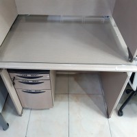 탑책상 W1200*D800 파스텔